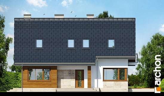 Проект дома Дом в айдаредах 3 вер.2 - 3 С мансардным этажом дома в Киеве