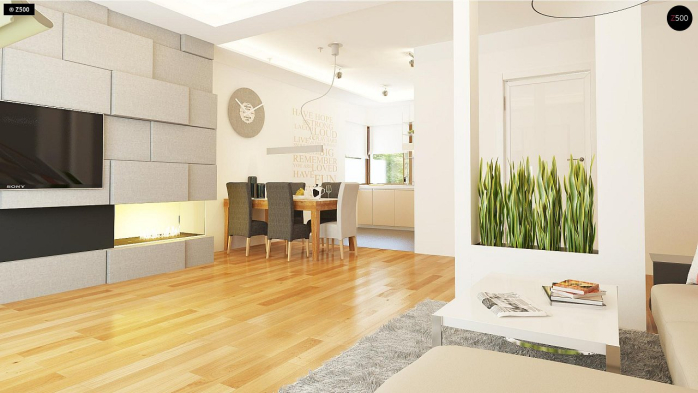 Проект дома U210 GLt - 7 С мансардным этажом дома в Киеве