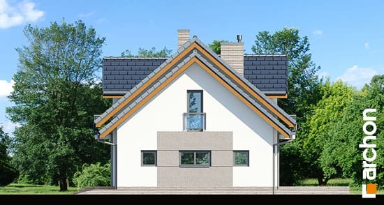 Проект дома Дом в ясенниках - 5 С мансардным этажом дома в Киеве