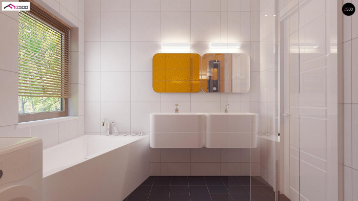 Проект дома U205 - 11 Одноэтажные дома в Киеве