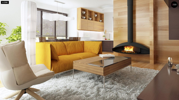 Проект дома U101 - 4 С мансардным этажом дома в Киеве