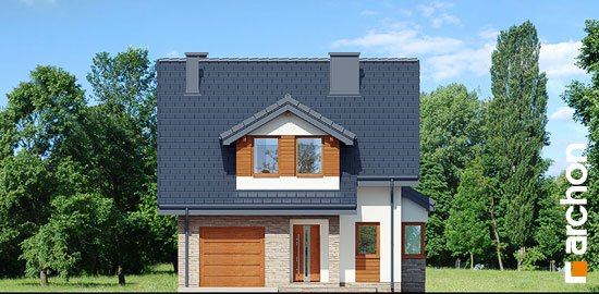 Проект дома Дом в одуванчиках (Н) вер.3 - 3 С мансардным этажом дома в Киеве