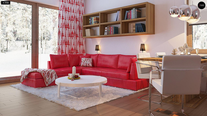 Проект дома U253 - 7 Одноэтажные дома в Киеве