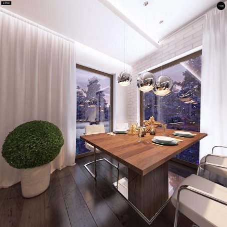 Проєкт будинку Ux45 - Двоповерхові дома у Києві