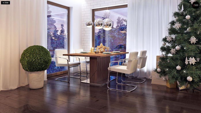 Проект дома Ux45 - 22 Двухэтажные дома в Киеве