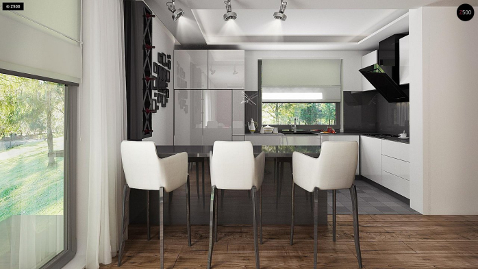 Проект дома U379 - 12 Одноэтажные дома в Киеве