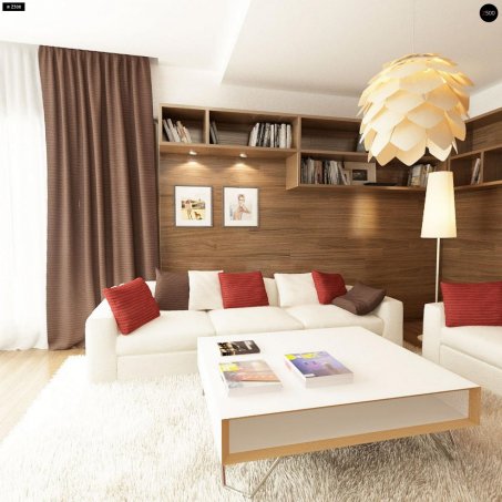 Проект дома Ux101 - 16 Одноэтажные дома в Киеве