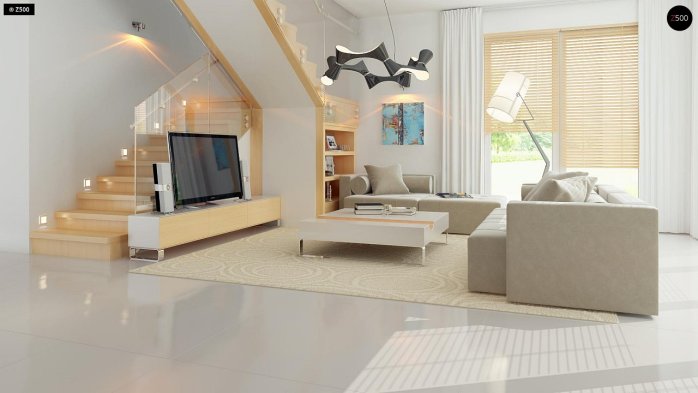 Проект дома Ux114 - 5 Двухэтажные дома в Киеве