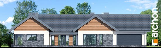 Проект дома Дом в кливиях 9 (Г2) - 3 Одноэтажные дома в Киеве