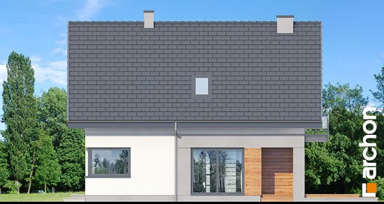 Проект дома Дом в топазах - 5 С мансардным этажом дома в Киеве