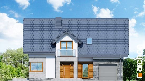 Проект дома Дом в яновцах - 3 С мансардным этажом дома в Киеве