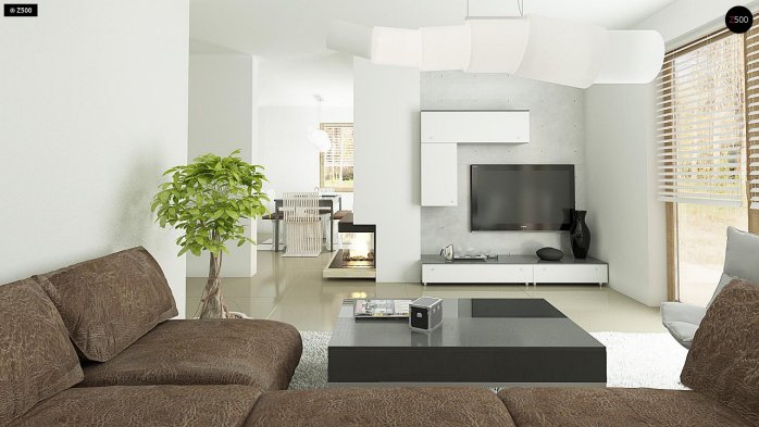 Проект дома U163 - 6 С мансардным этажом дома в Киеве