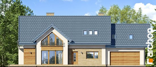 Проект дома Дом под финиковой пальмой (Г2) вер.2 - 3 С мансардным этажом дома в Киеве