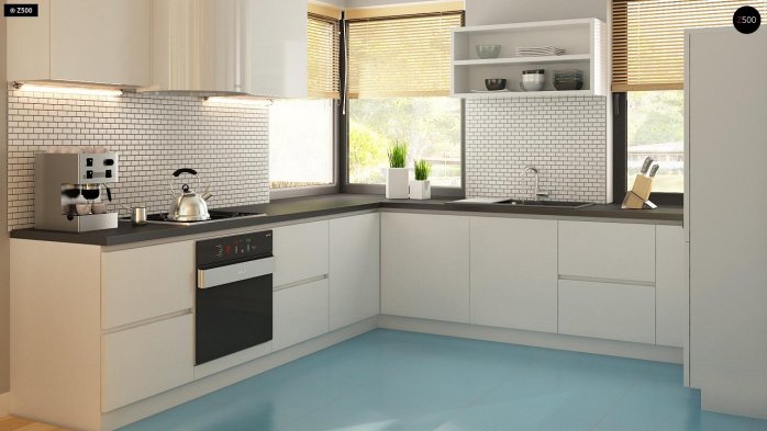 Проект дома U24 GL S - 7 Одноэтажные дома в Киеве