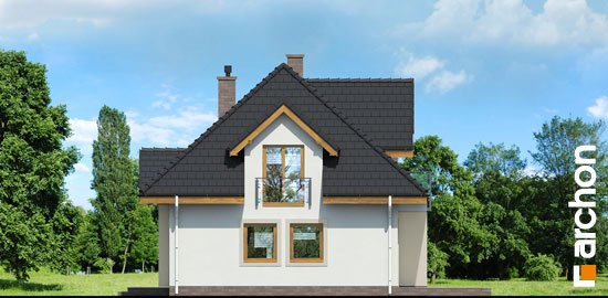 Проект дома Дом в незабудках (H) вер.2 - 4 С мансардным этажом дома в Киеве