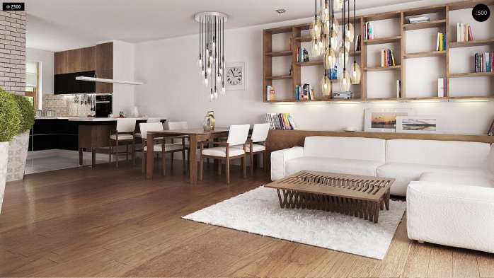 Проект дома U94 - 6 Одноэтажные дома в Киеве