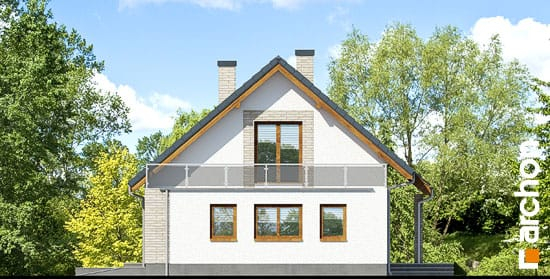 Проект дома Дом в гейджее (Г2А) - 4 С мансардным этажом дома в Киеве