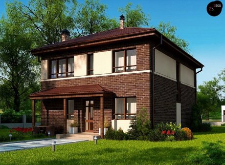 Проект дома Ux24 a v1