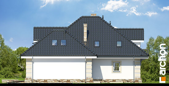 Проект дома Дом в дуброве (Г2П) вер.2 - 4 С мансардным этажом дома в Киеве