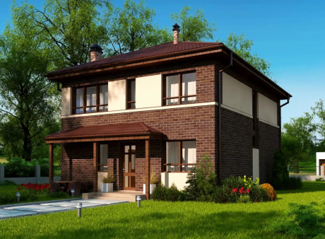Проект дома Ux24 a v2