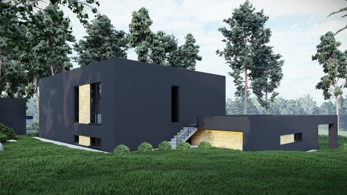 Проєкт будинку DBT 556 - Двоповерхові дома у Києві