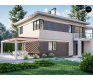 Проект дома Uu63 B - 1 Двухэтажные дома в Киеве
