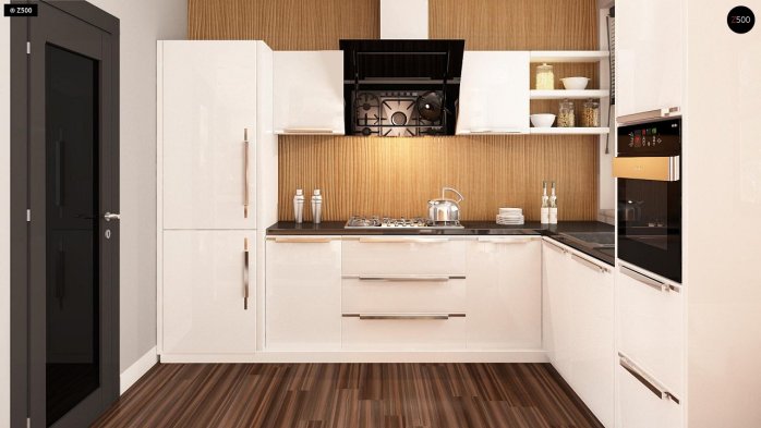 Проект дома U99 - 8 С мансардным этажом дома в Киеве