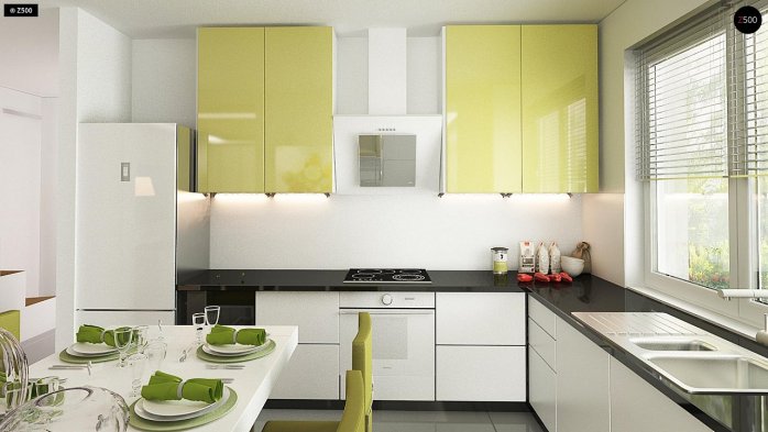 Проект дома U293 - 10 С мансардным этажом дома в Киеве