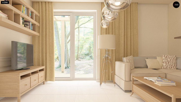 Проект дома U136 GP - 6 Одноэтажные дома в Киеве