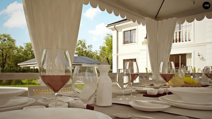 Проект дома Ux113 - 10 Двухэтажные дома в Киеве