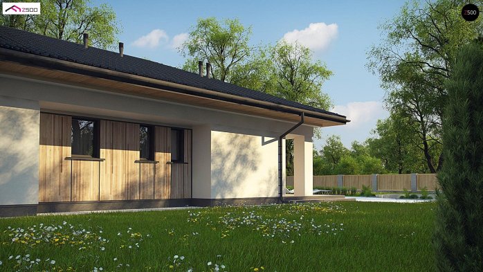 Проект дома U354 - 3 Одноэтажные дома в Киеве
