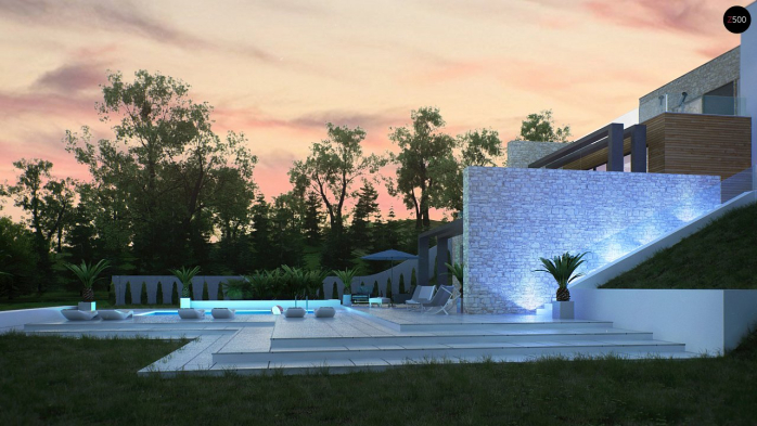 Проект дома Ur17 - 9 Двухэтажные дома в Киеве