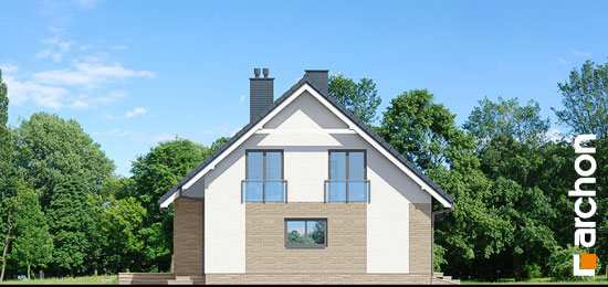 Проект дома Дом в аурорах (Г2) - 5 С мансардным этажом дома в Киеве