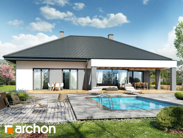 Проект дома Дом в подснежниках 2 (Г2) - 1 Одноэтажные дома в Киеве