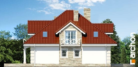 Проект дома Дом в тимьяне 3 вер.2 - 4 С мансардным этажом дома в Киеве