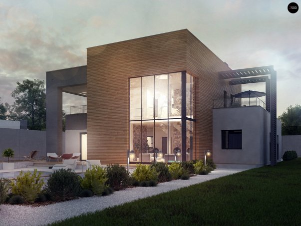 Проект дома Ux108 - 6 Двухэтажные дома в Киеве