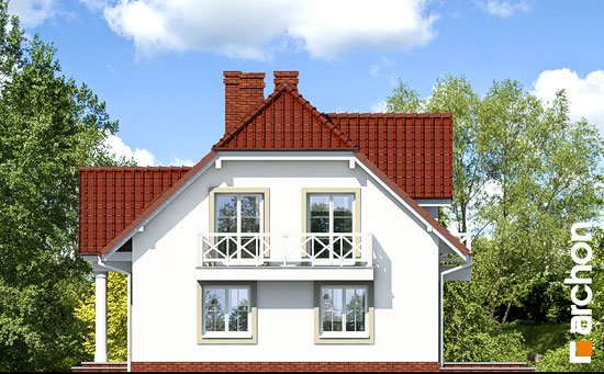 Проект дома Дом в гладиолусах 2 вер.2 - 4 С мансардным этажом дома в Киеве