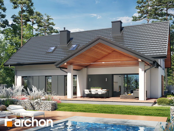 Проект дома Дом в стоколосе (Г2) - 2 С мансардным этажом дома в Киеве