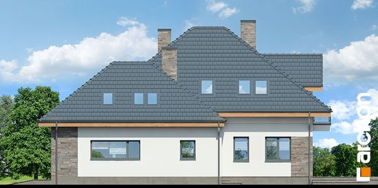 Проект дома Дом в сансевиериях (Г2) - 4 С мансардным этажом дома в Киеве