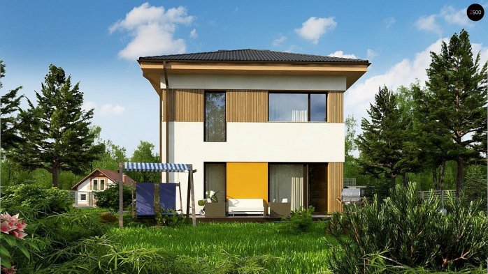 Проект дома Uu3 P - 5 Двухэтажные дома в Киеве