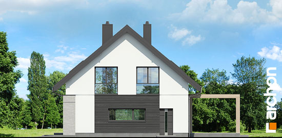 Проект дома Дом в гвоздиках (Г2) - 4 С мансардным этажом дома в Киеве