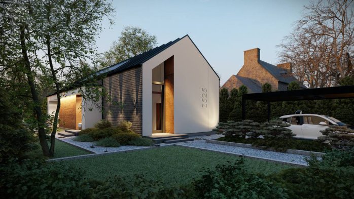 Проект дома U525 - 1 Одноэтажные дома в Киеве