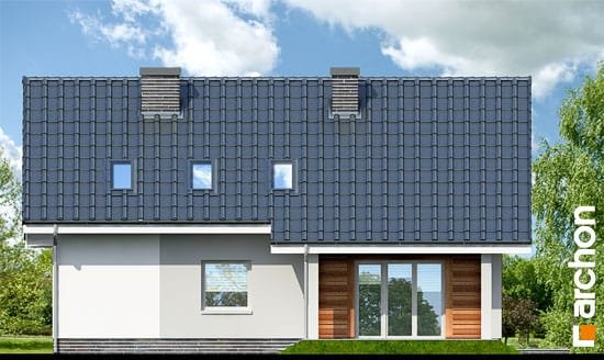 Проект дома Дом в гейджее вер.2 - 6 С мансардным этажом дома в Киеве