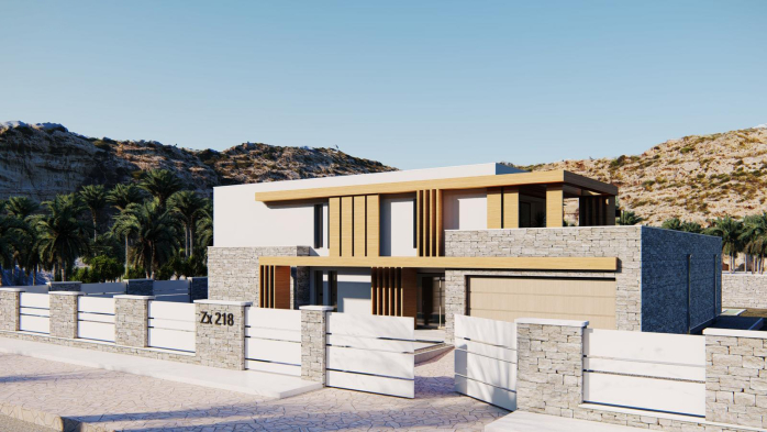 Проект дома Ux218 - 1 Двухэтажные дома в Киеве