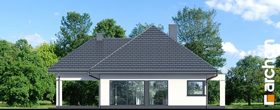 Проект дома Дом в мекинтошах 12 - 5 Одноэтажные дома в Киеве