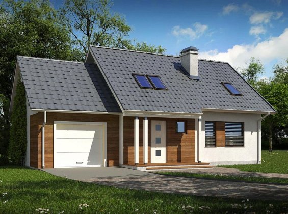 Проект дома U101 D GL