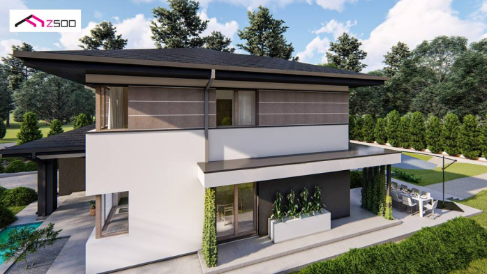 Проект дома U426 - 6 Двухэтажные дома в Киеве