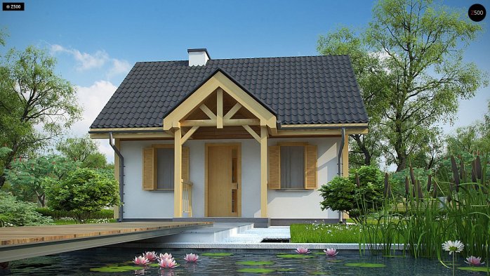 Проект дома U352 - 2 Одноэтажные дома в Киеве