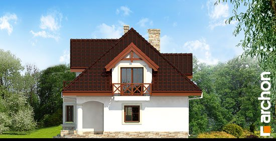 Проект дома Дом в майоране (П) вер.2 - 4 С мансардным этажом дома в Киеве