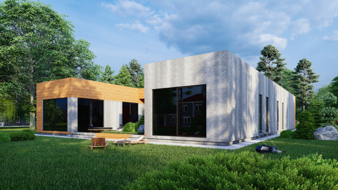 Проєкт будинку DBT 400 - Одноповерхові дома у Києві